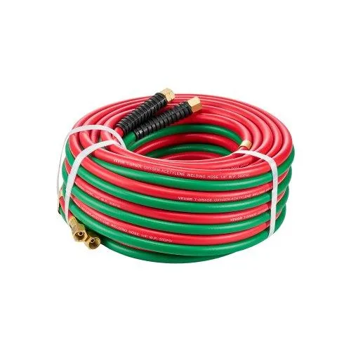 VEVOR VEVOR 50FT 1/4-Inch T-Grade Twin Welding Hose 300PSI 9/16"-18 B Fitting — product photo