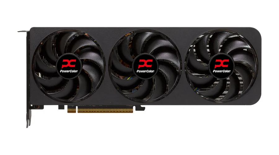 PowerColor PowerColor Reaper RX9070GRE 12G-A graphics card — product photo