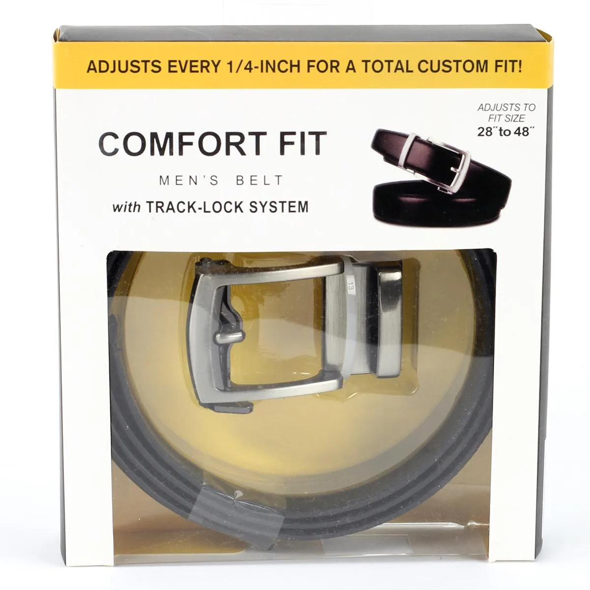 Leather Impressions Leather Impressions BL188BK Belt 28-48 Inch Black — product photo