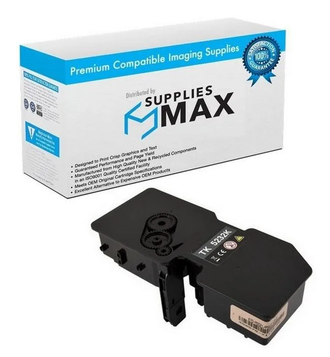 SuppliesMax SuppliesMax Black Toner Cartridge TK-5232K 2600 Pages — product photo