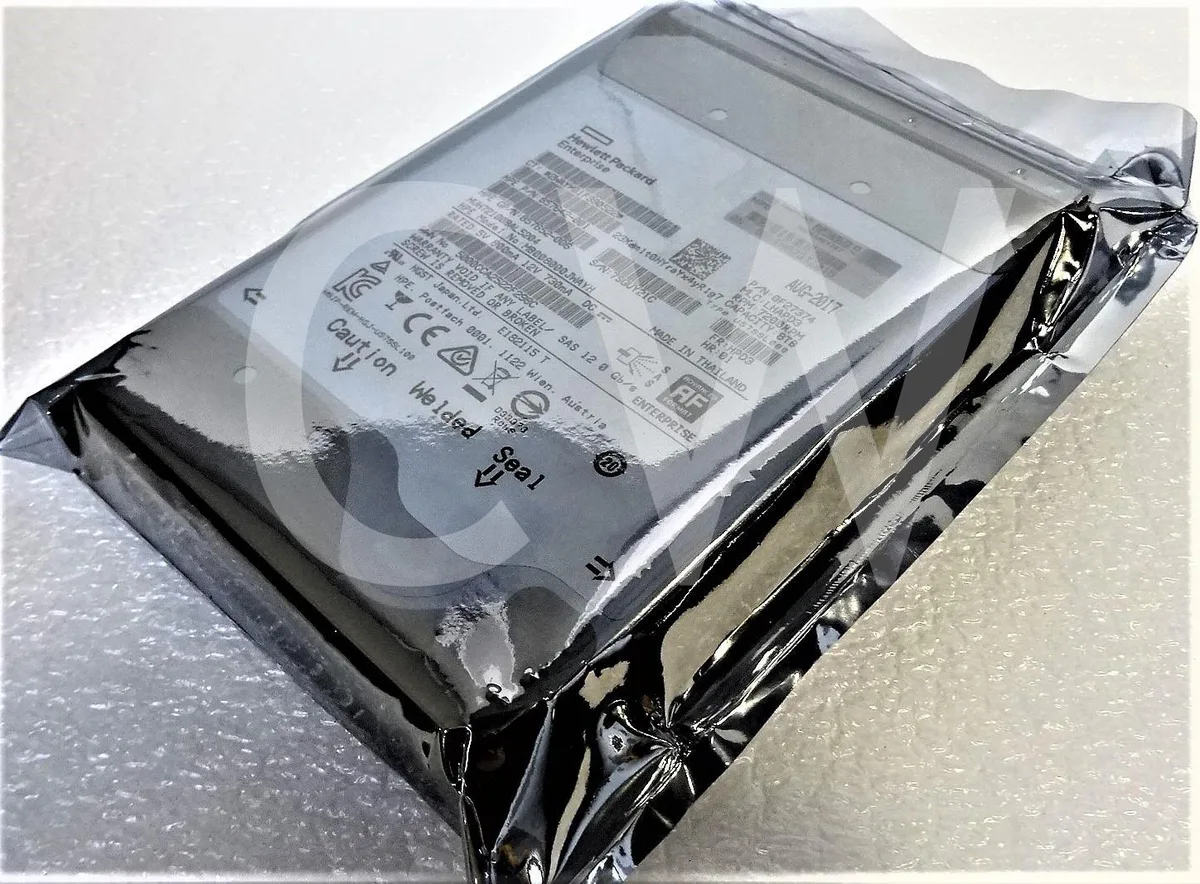 HPE HPE MB008000JWAYH 8TB 7.2K RPM 12Gb/s 3.5" SAS internal hard drive — product photo