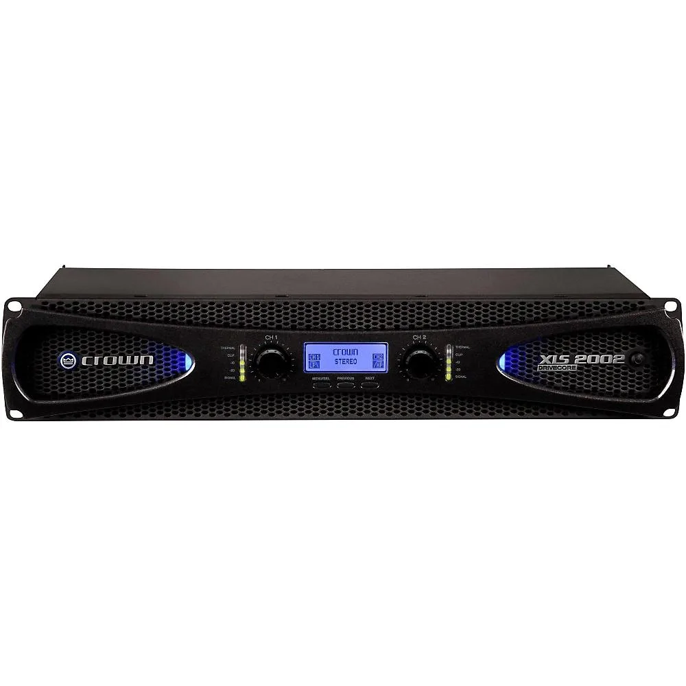 Crown Crown XLS2002 2-Channel 650W Live Sound Amplifier with Onboard DSP — product photo