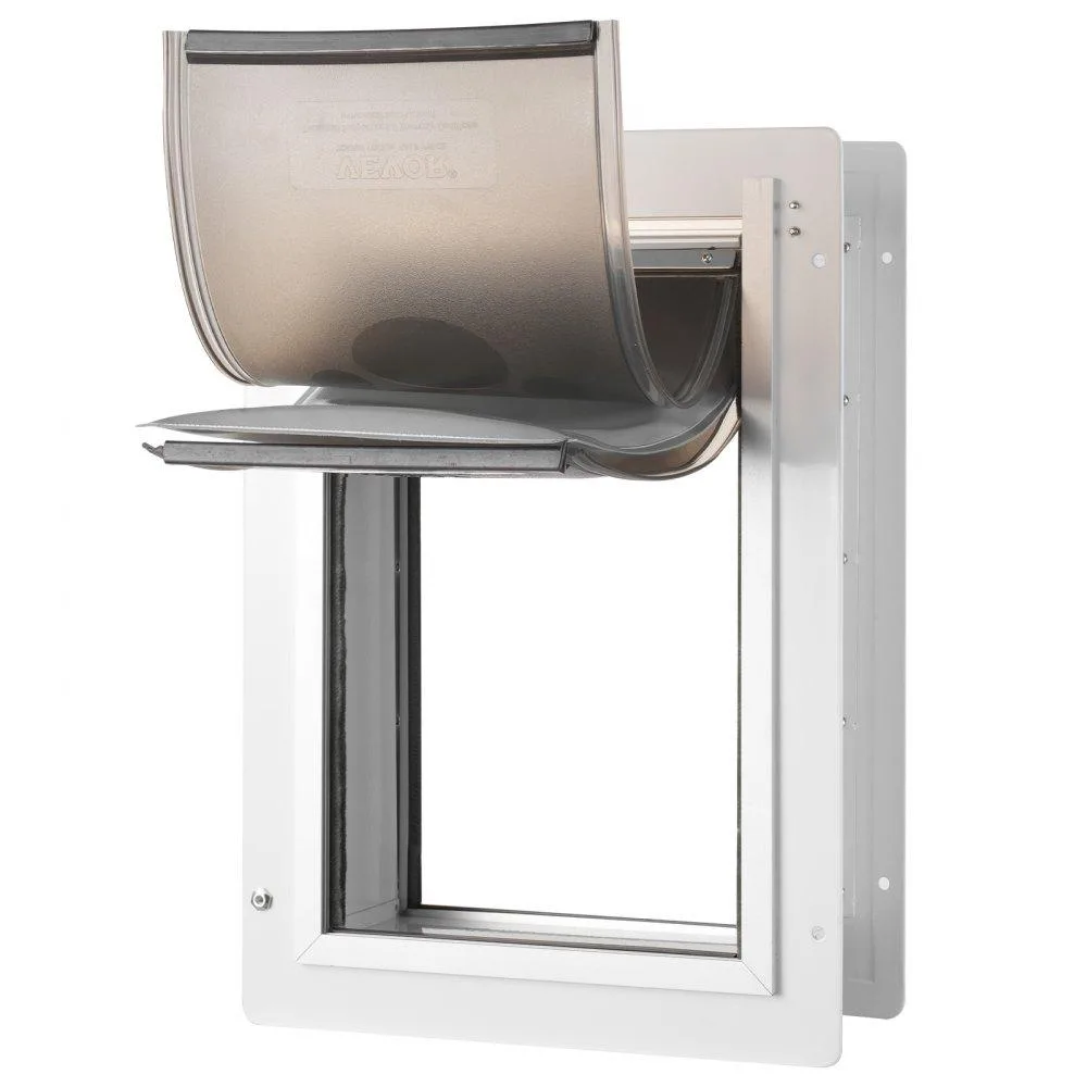 VEVOR VEVOR Pet Door 12.28" x 17.13" White Medium — product photo