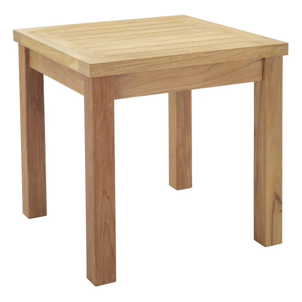 Modway Furniture Modway Furniture Marina Teak Side Table Natural 19.5"L x 19.5"W x 19.5"H — product photo