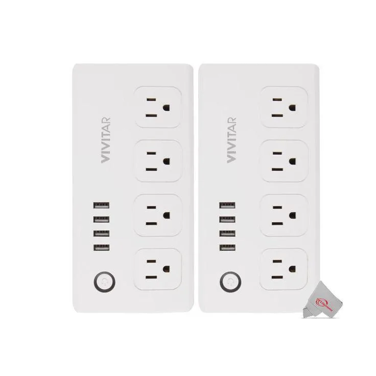 Vivitar Vivitar Smart Home Power Strip 4 Outlets 4 USB — product photo
