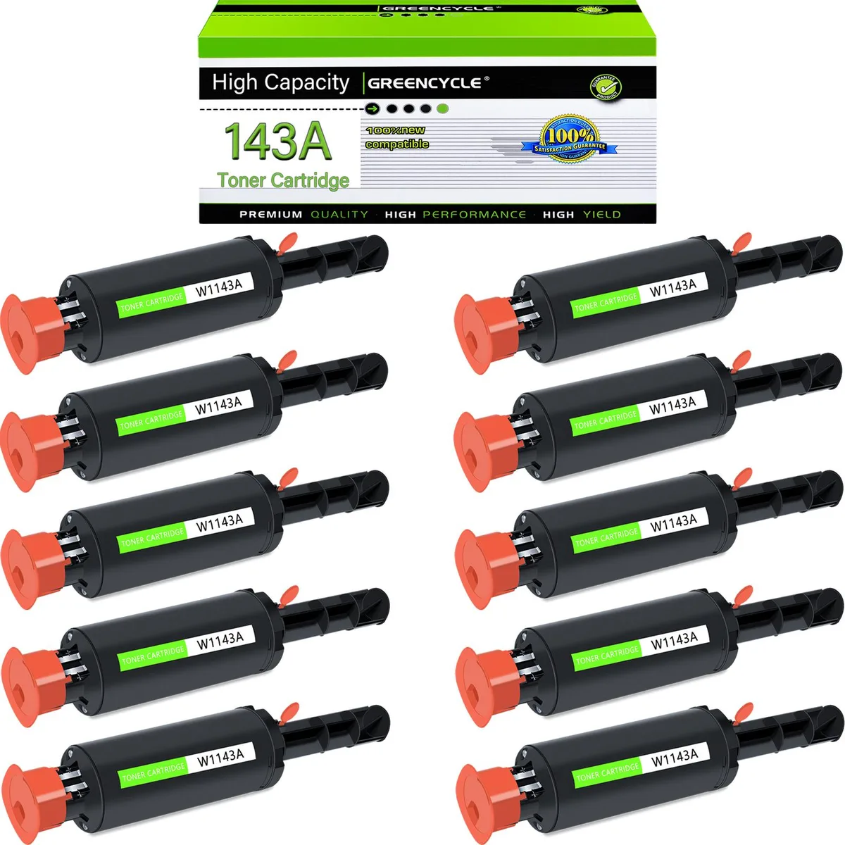 GREENCYCLE GREENCYCLE 143A Black Toner Cartridge 20 Pack — product photo
