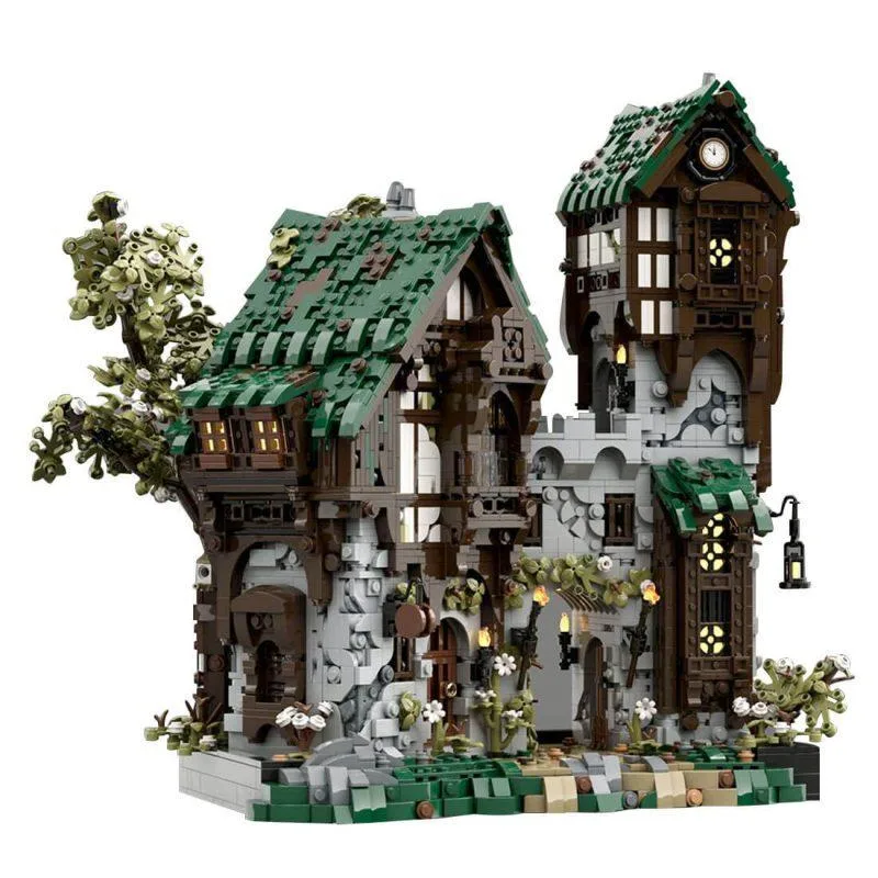 ZITIANYOUBUILD ZITIANYOUBUILD MOC-211440 Medieval Street Gate Keepers 4570PCS Educational Building Blocks — product photo