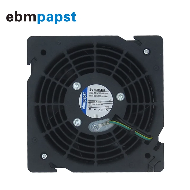 Fans Fans DV4650-470Motor 230V 50Hz .12A 19W 120x120x38mm case fan — product photo