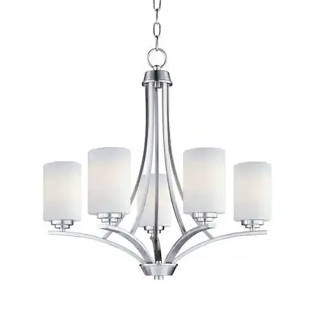 Maxim Maxim Deven 5-Light 24" Satin Nickel Chandelier — product photo