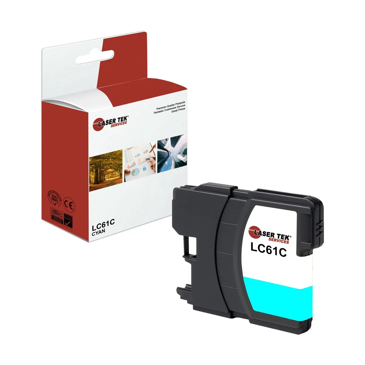 Laser Tek Services Laser Tek Services Cyan Ink Cartridge LC61C 350 pages — product photo