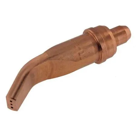 Small brass cutting tip size 2 for acetylene torch
