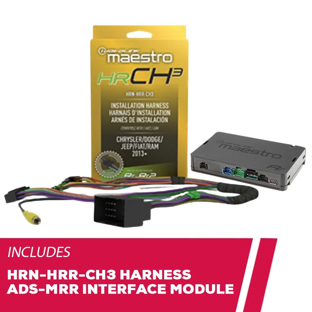 iDatalink iDatalink HRN-HRR-CH3 Radio Replacement Harness with ADS-MRR Module — product photo