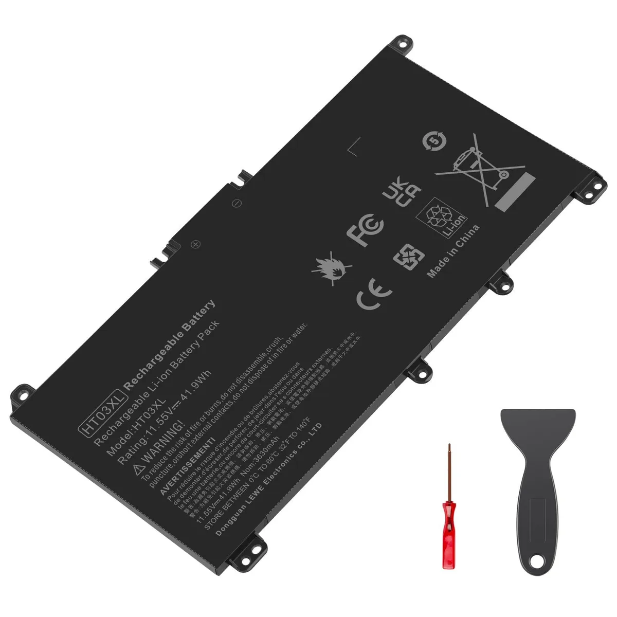 No Sew No Sew HT03XL 3630 mAh 11.55 V 41.89 Wh laptop battery — product photo