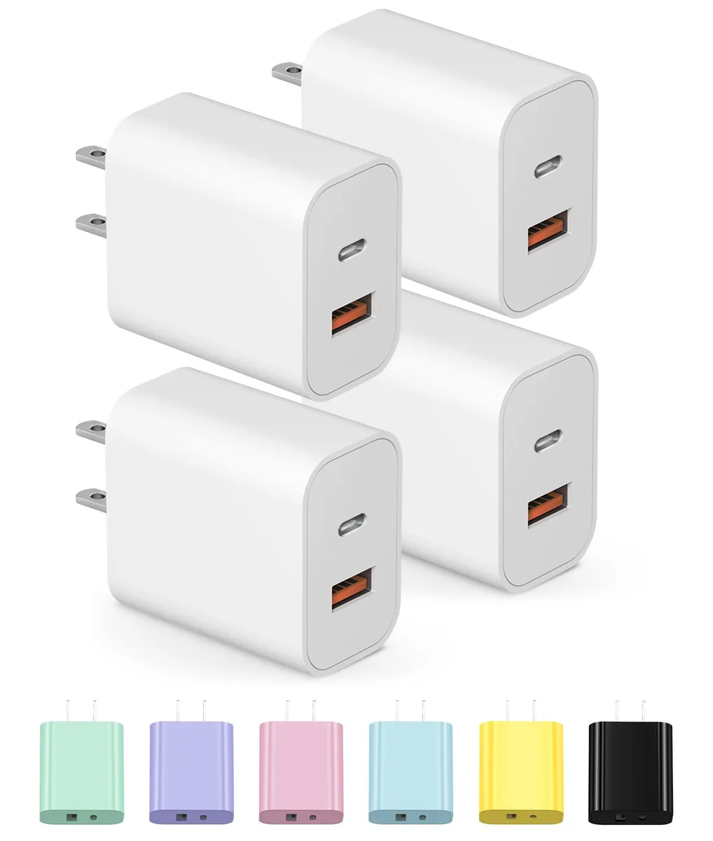 No Sew No Sew FEB-383 20W USB charger 4 pack off-white — product photo