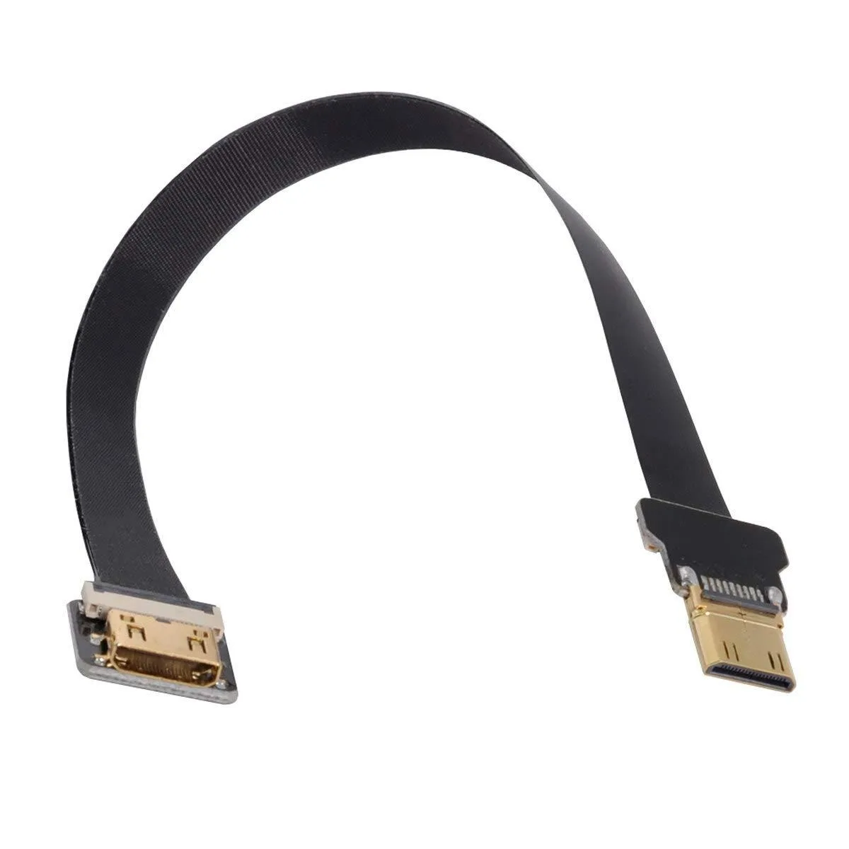 LORDWORLD LORDWORLD CYFPV Mini HDMI Male-Female FPC Extension 20cm 1080P — product photo