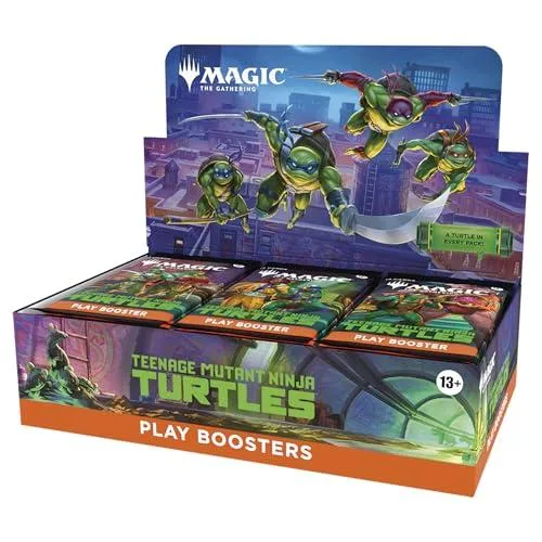 WIZARDS OF THE COAST WIZARDS OF THE COAST Magic: The Gathering Teenage Mutant Ninja Turtles Play Booster Box 30 Packs — product photo
