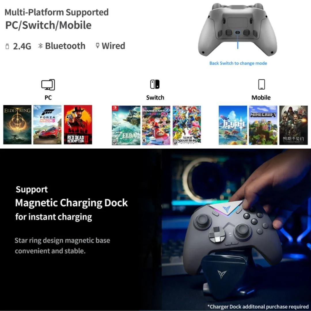 Flydigi Flydigi Vader 3 Pro Wireless Game Controller White — product photo