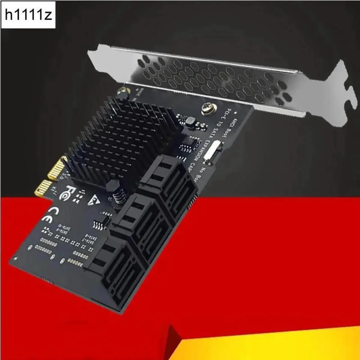 SMUGDESK SMUGDESK 6Port PCIE X1 to SATA 3.0 Controller Card — product photo