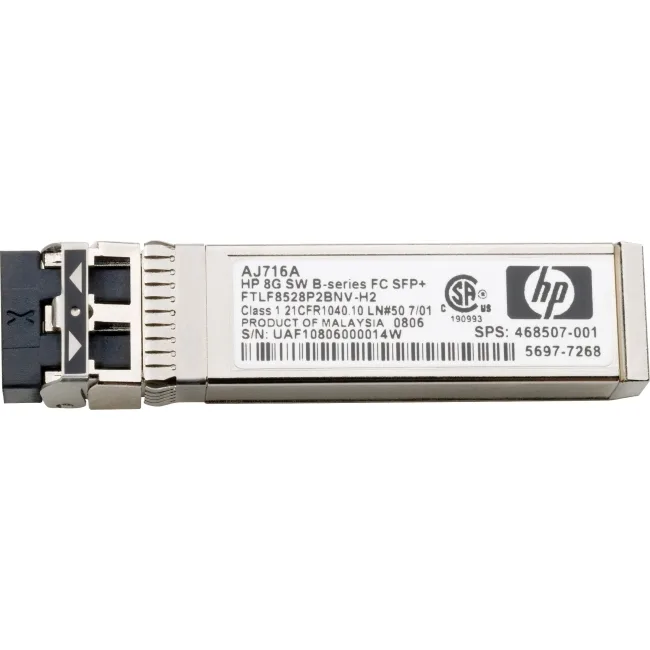 HPE HPE C8R23A MSA 2040 8Gb Short Wave Fibre Channel SFP+ 4-Pack Transceiver — product photo