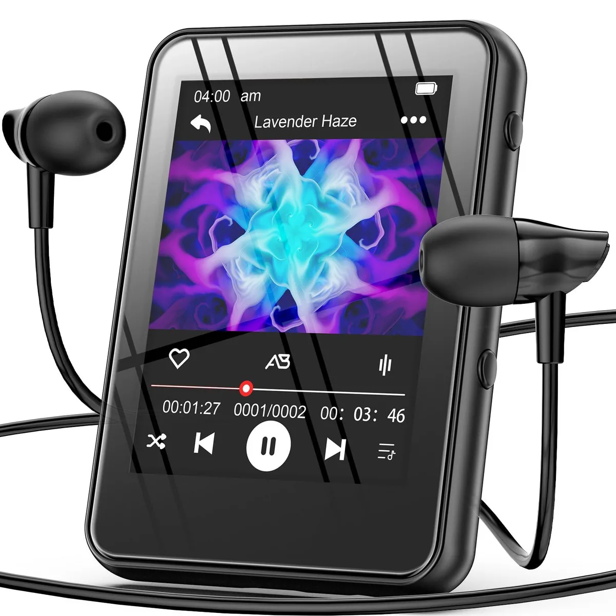  JOJOLEPAI m18 32GB MP3 Player Bluetooth 5.3 2.4" Touch — product photo