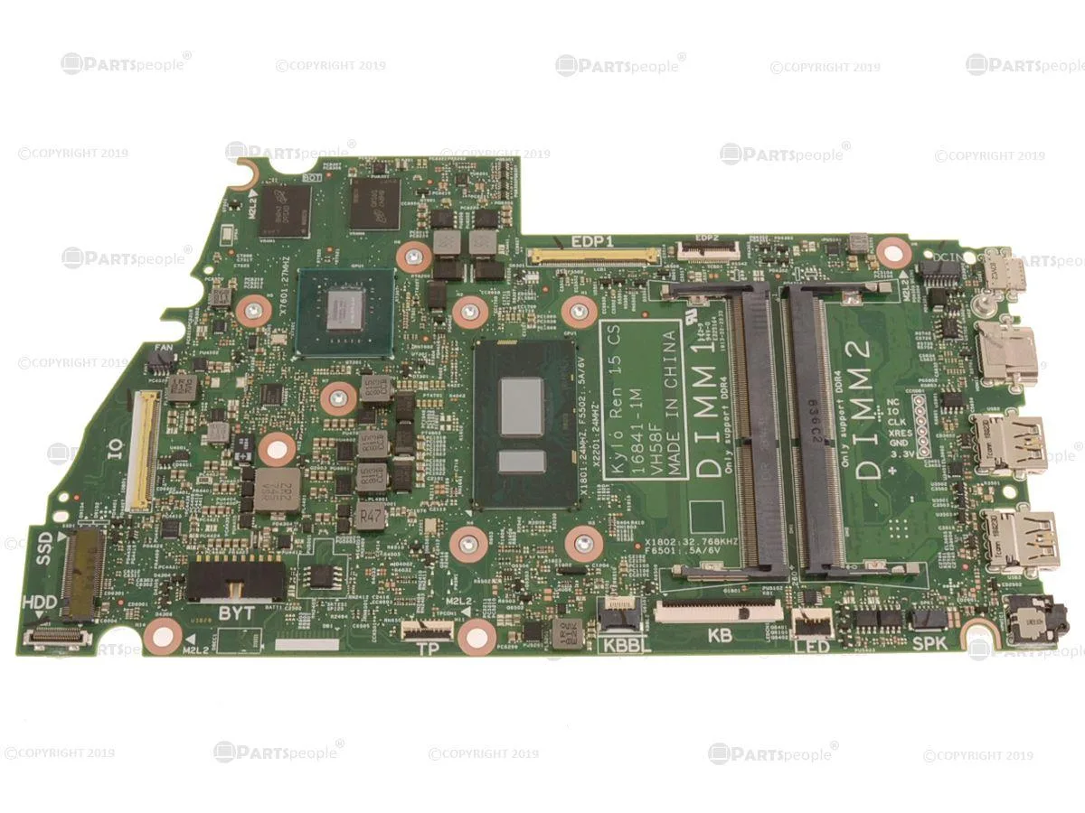 DELL DELL Inspiron 7570 7573 Motherboard Core i5-8250U 1.6GHz 0DT41 — product photo