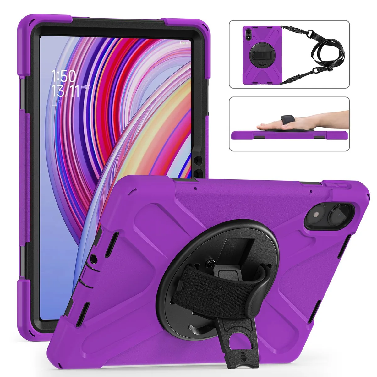 BONAEVER BONAEVER Purple 12.1" Tablet Case for Xiaomi Redmi Pad Pro / Poco Pad 2024 — product photo