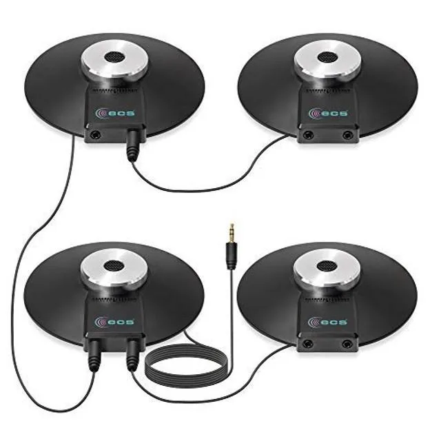 GSM Outdoors GSM Outdoors WordForum 3.5mm TRS 360 Conference Microphone 4 Pack 2 in 1 accessory — product photo