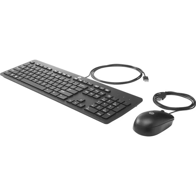 HP HP T4E63AT#ABA USB Slim Keyboard Mouse Mousepad — product photo