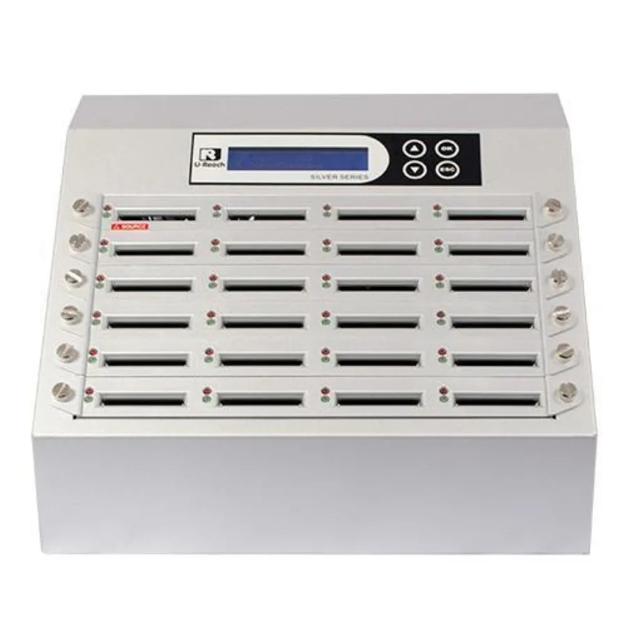 U-Reach, Inc. U-Reach, Inc. CFAST924S 1:23 CFAST Duplicator Silver Series — product photo