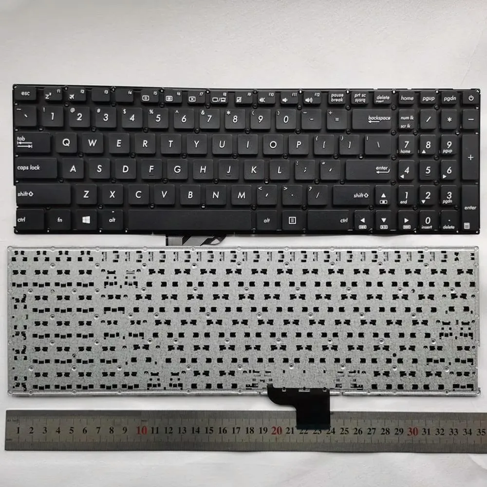OIAGLH OIAGLH laptop keyboard V510 V510U V510U7200 UX510 UV510UX U5000u U5100u U5200u English black — product photo