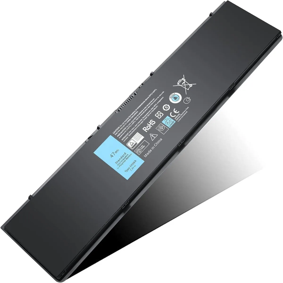 NShi NShi laptop battery 47WH 7.4V 6-cell Dell Latitude E7440 E7450 E7420 — product photo