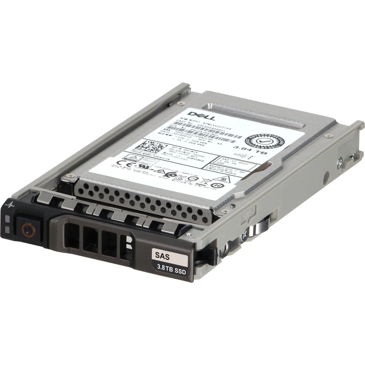 DELL DELL 91W3V 3.84TB 12Gbps SAS 2.5 enterprise SSD — product photo
