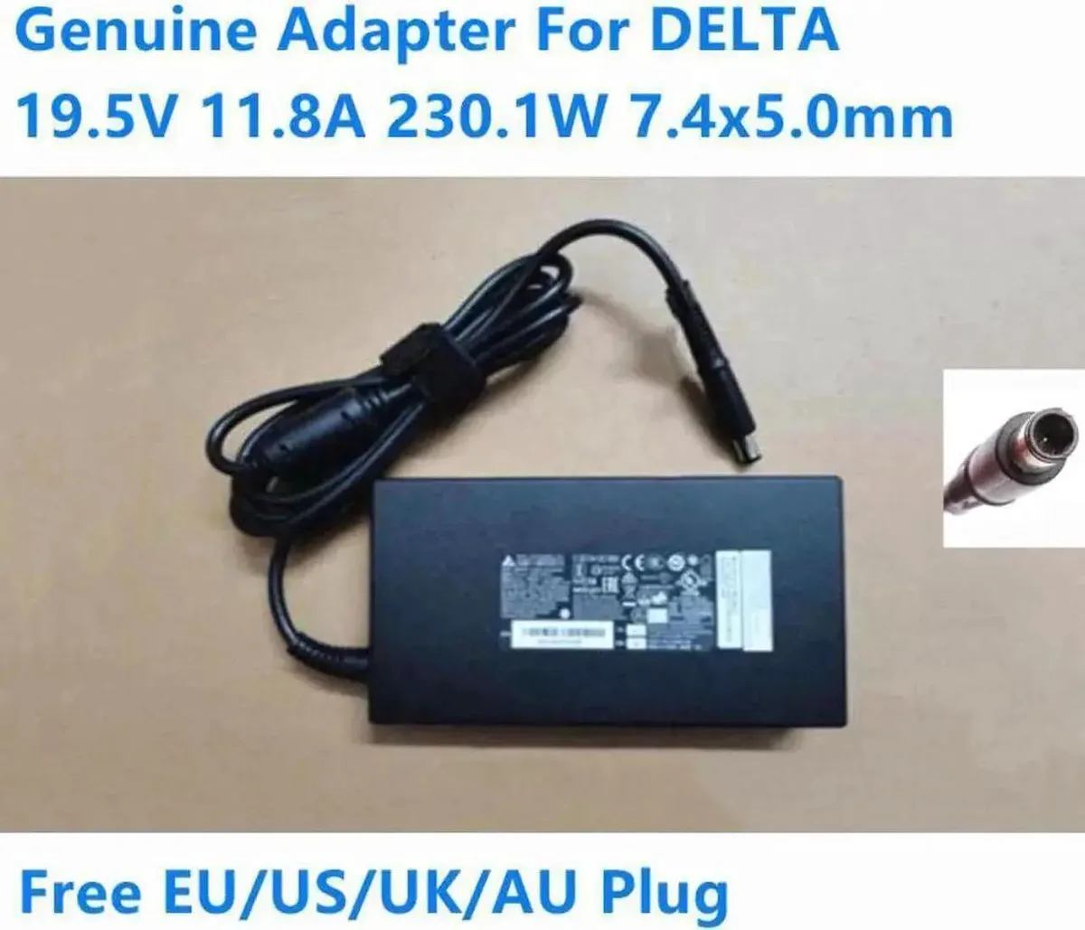 Vszerda Vszerda ADP-230JB D 19.5V 11.8A 230.1W AC adapter — product photo