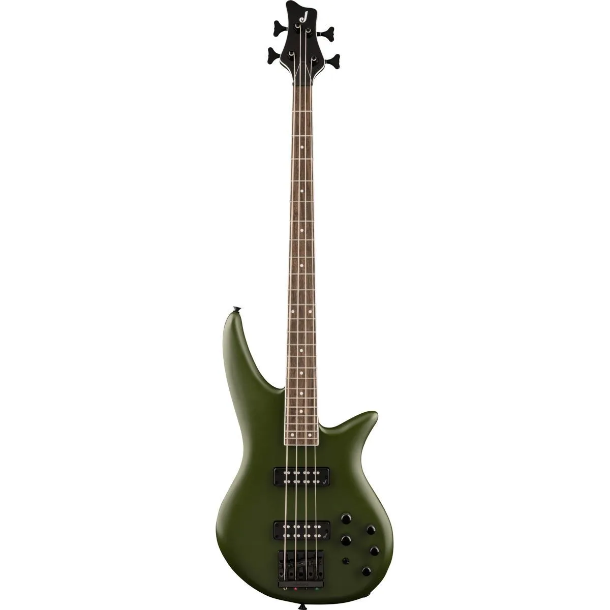 Jackson Jackson X Series Spectra Bass SBX IV Matte Army Drab bass guitar — product photo