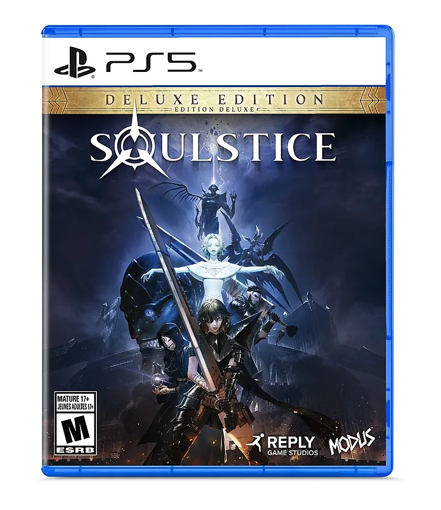 Maximum Games Maximum Games 821787 Soulstice Deluxe Edition ps5 video game — product photo