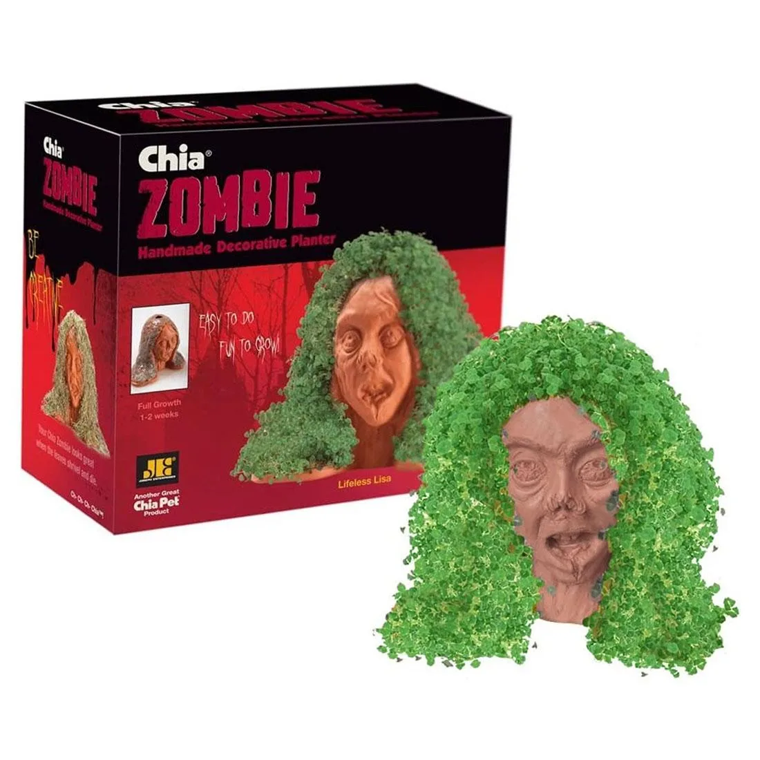 Joseph Enterprises Joseph Enterprises Chia Pet Planter Zombie Lifeless Lisa — product photo