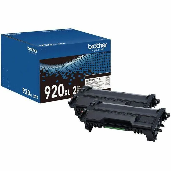 Brother Brother TN920XL2PK twin pack toner cartridges (genuine brands) — product photo