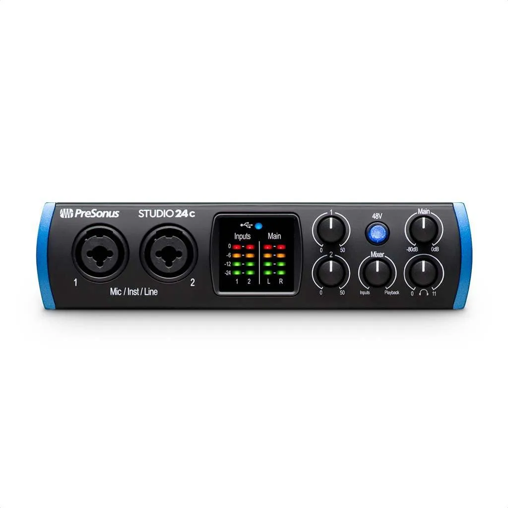 Presonus Presonus Studio 24c 2x2 192 kHz USB Audio Interface DJ Groove Production — product photo