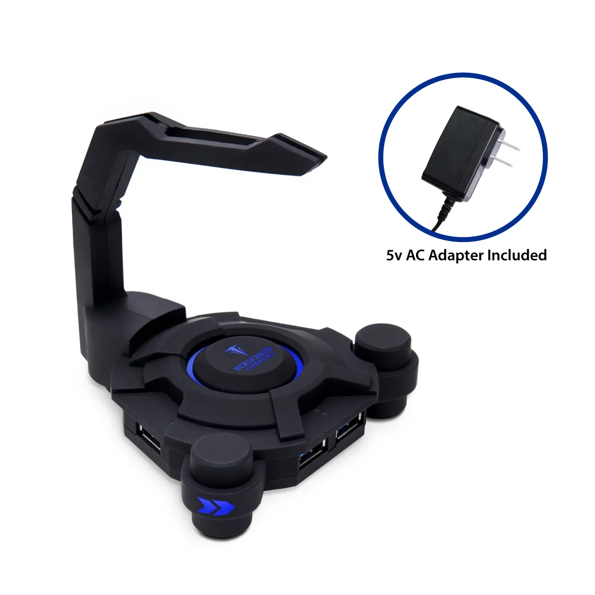Berserker Gaming Berserker Gaming CL-HUB53003 Mouse Bungee USB 3.0 Hub 4 Ports — product photo