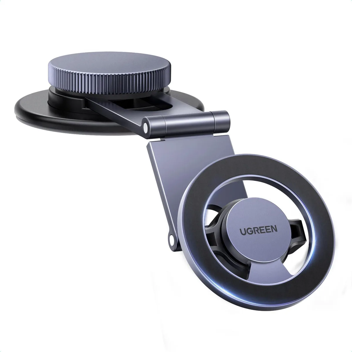Ugreen 45577 MagSafe dashboard mount with adjustable aluminium arm and 3M adhesive base