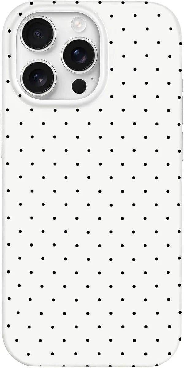 Transcend Transcend iPhone 13 Pro Max Case 6.7 2021 Polka Dot White — product photo