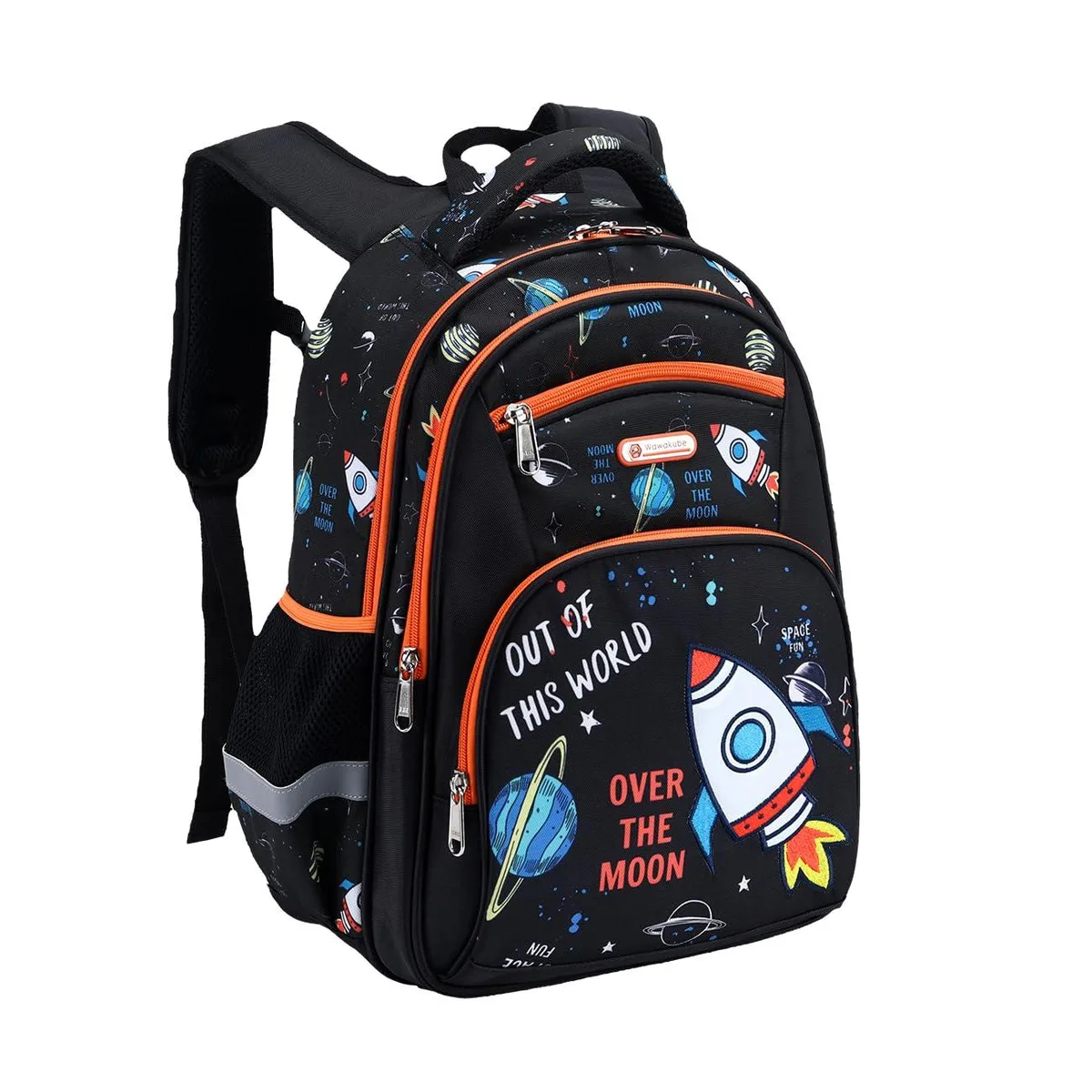 Cusangel 16in Kids Backpack Space Prints — product photo