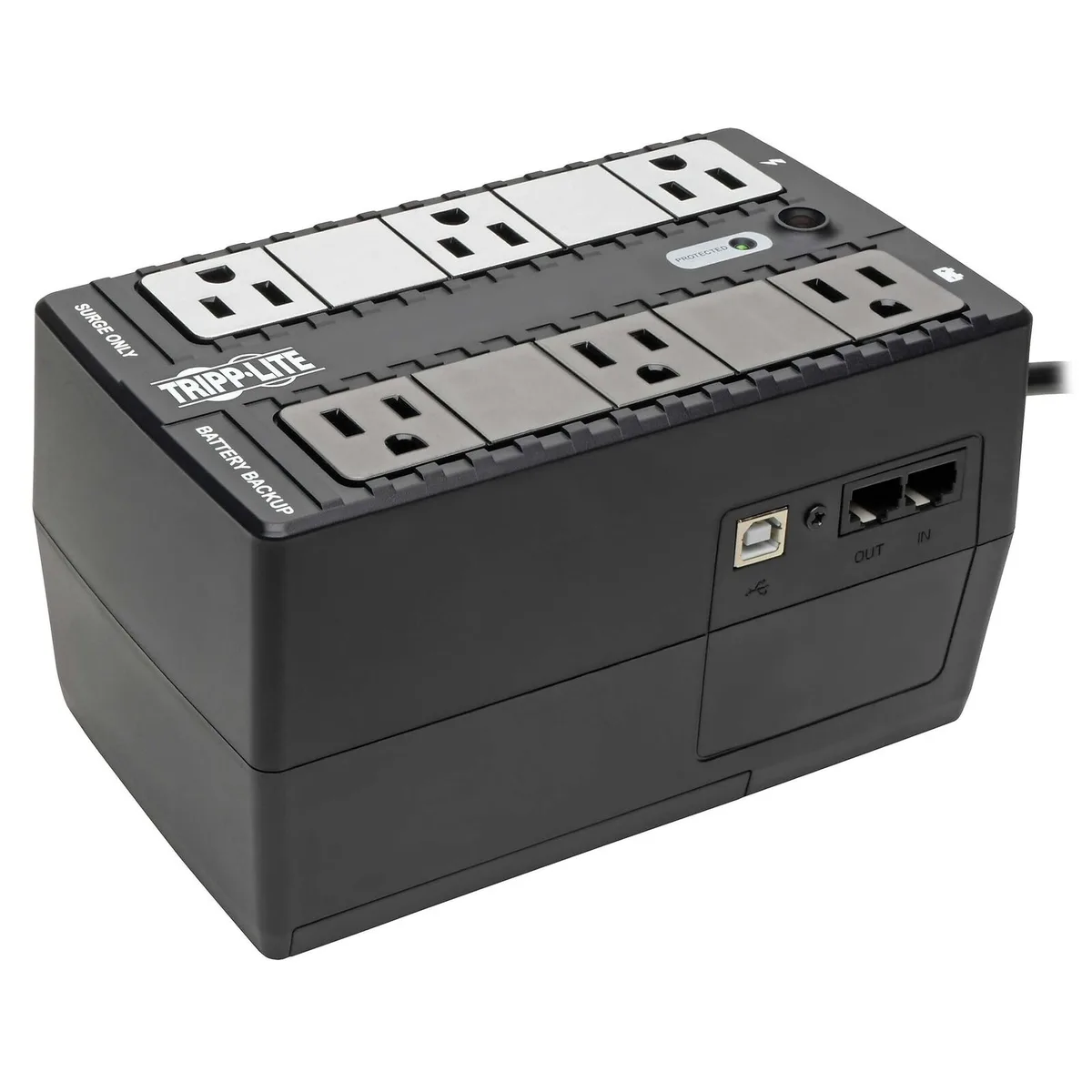 Tripp Lite Tripp Lite INTERNET350U Standby UPS Black 350VA 7.29in — product photo