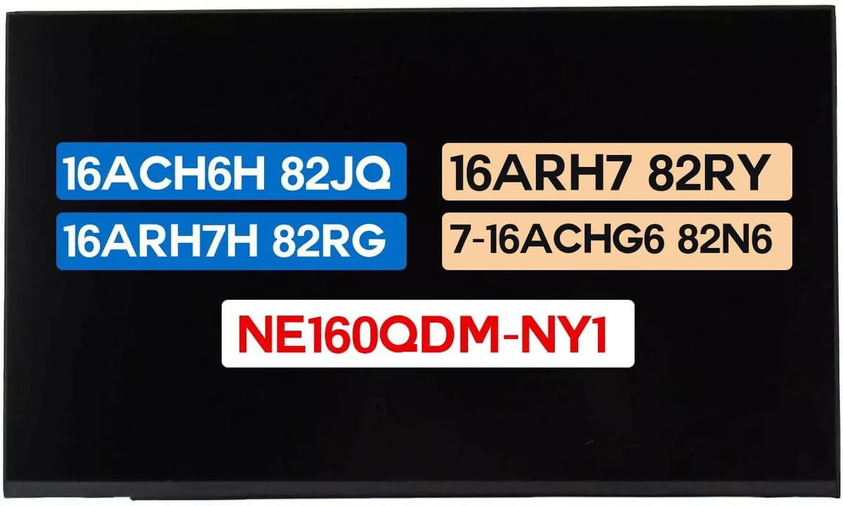 NUOLAISUN NUOLAISUN 16.0 laptop screen NE160QDM-NY1 2560x1600 165 Hz 40 pin — product photo