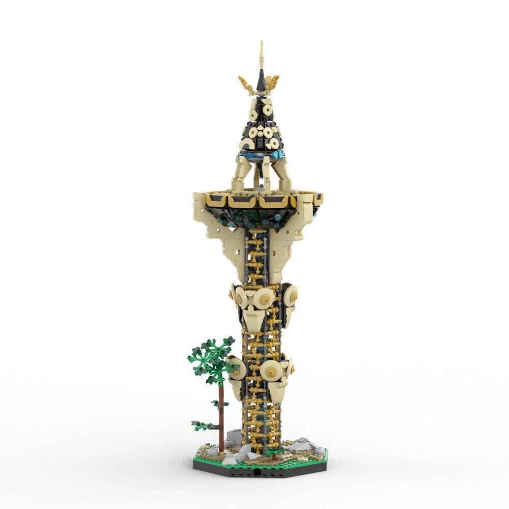 ZITIANYOUBUILD ZITIANYOUBUILD Sheikah Tower Building Set 2254 Pieces — product photo