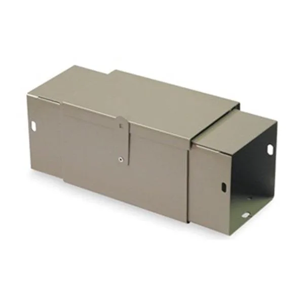 Wiegmann Wiegmann AF0404 Wireway Telescope Fitting 4x4 in 9.50-15.00 in Steel Gray — product photo