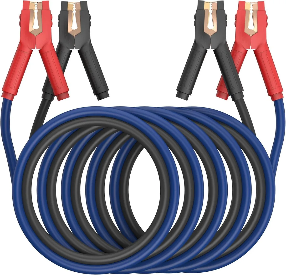 WUQ WUQ 0 Gauge 25 Feet 1000Amp Jumper Cables car electronics accessory — product photo