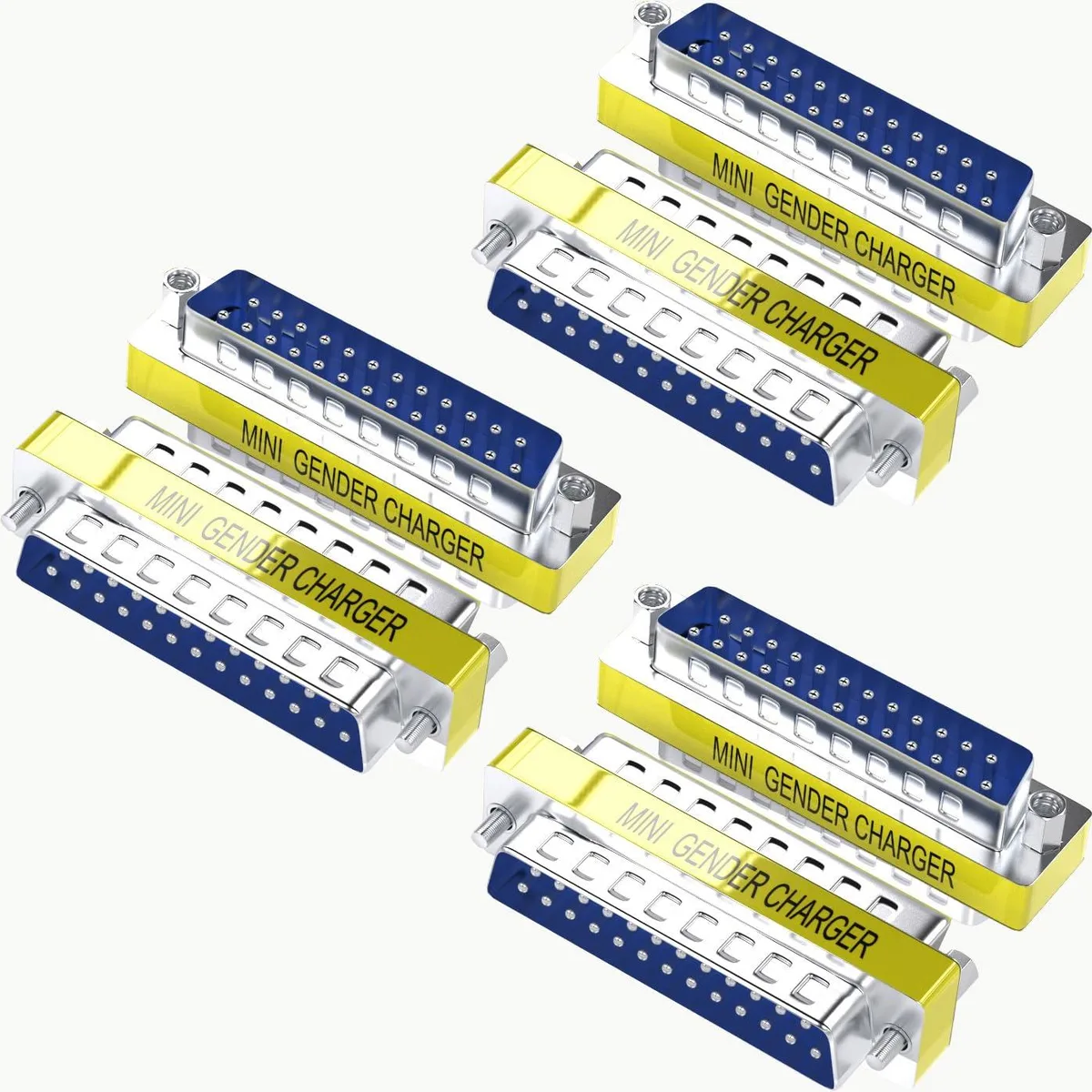 Vszerda Vszerda DB25 25Pin Male-Female Gender Changer 6-Pack Adapter — product photo