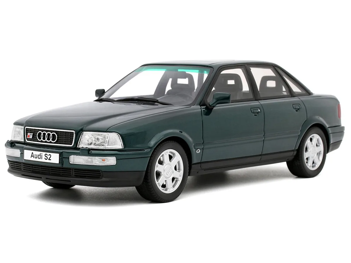 OttOmobile OttOmobile 1993 Audi S2 Sedan Emerald Green Limited Edition 2000 1/18 — product photo
