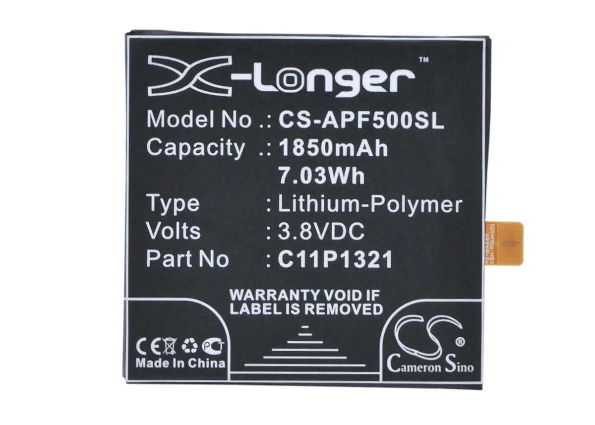 Cameron &amp; Co Cameron &amp; Co DS-CS-APF500SL cell phone battery 3.8V 1.85Ah — product photo
